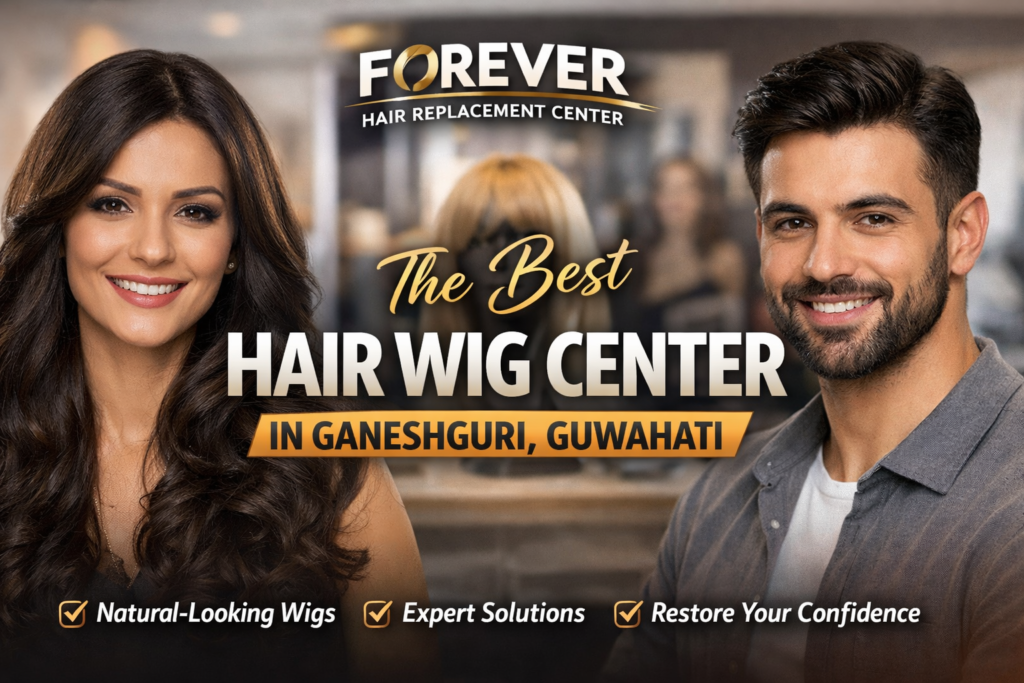 Forever Hair Replacement Center - The Best Hair Wig Center in Ganeshguri, Guwahati with Natural Looking Wigs and Expert Solutions.