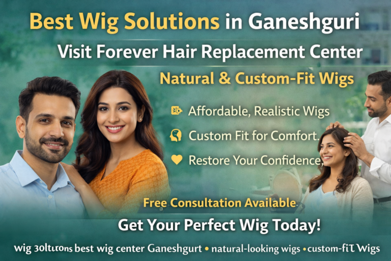 Forever Hair Replacement Center – Best Wig Solutions in Ganeshguri with Natural & Custom-Fit Wigs